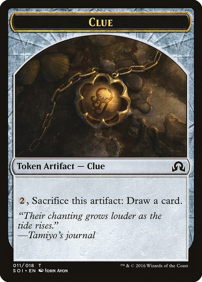 Clue Token (011) (11) (Shadows over Innistrad)