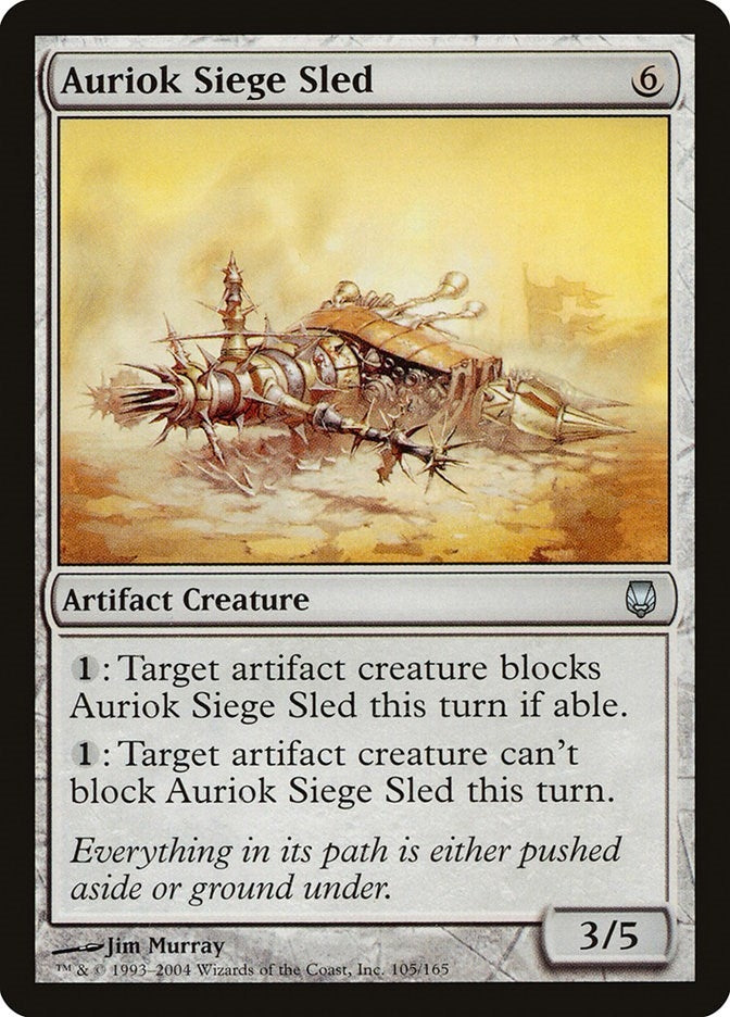 Auriok Siege Sled (105) (Darksteel)