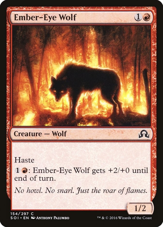 Ember-Eye Wolf (154) (Shadows over Innistrad)