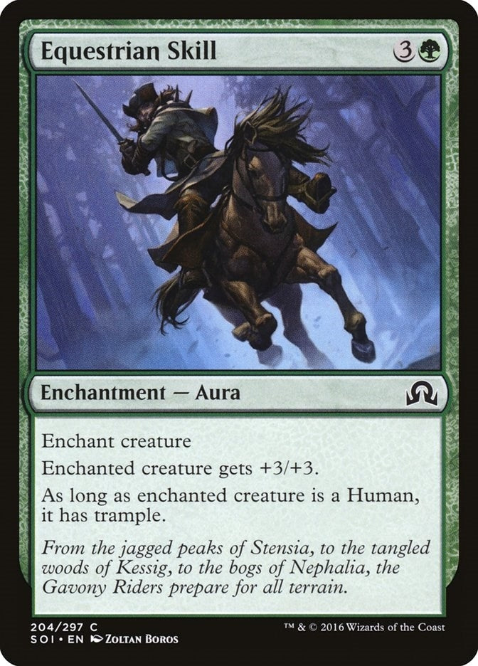 Equestrian Skill (204) (Shadows over Innistrad)