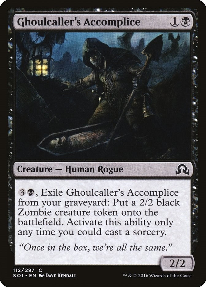 Ghoulcaller's Accomplice (112) (Shadows over Innistrad)