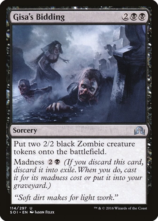 Gisa's Bidding (114) (Shadows over Innistrad)
