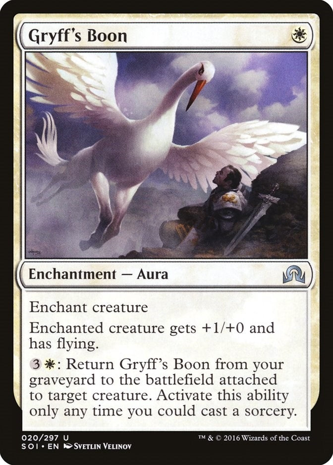 Gryff's Boon (20) (Shadows over Innistrad)