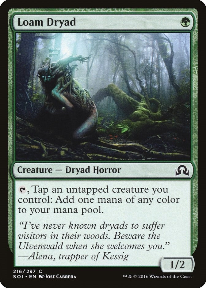 Loam Dryad (216) (Shadows over Innistrad)