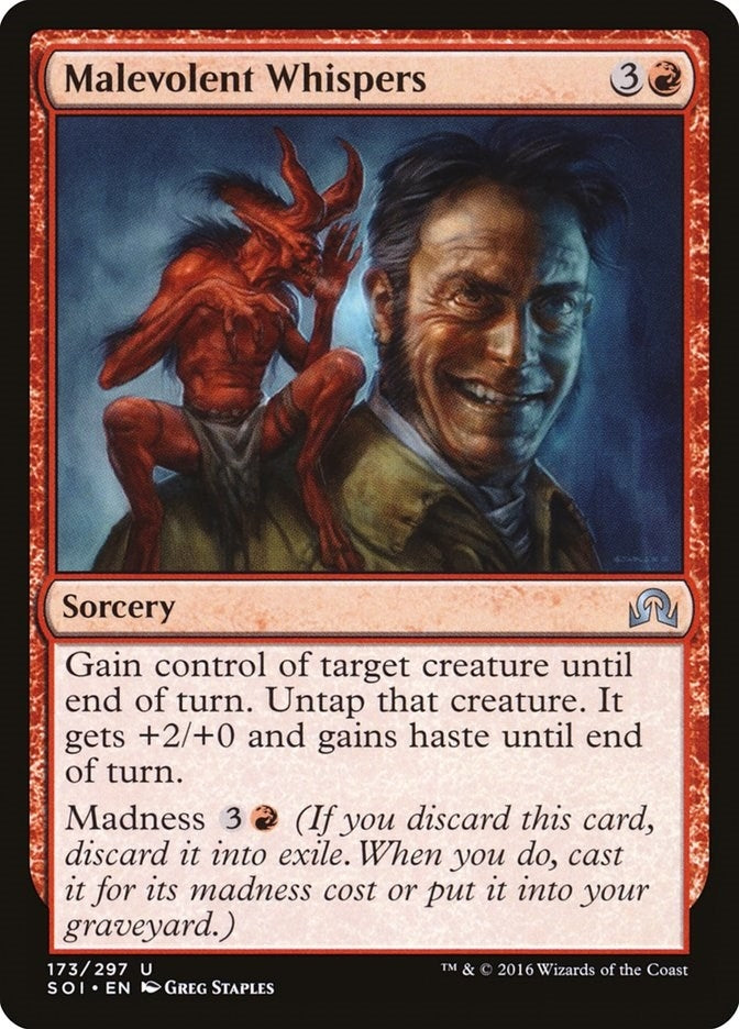 Malevolent Whispers (173) (Shadows over Innistrad)