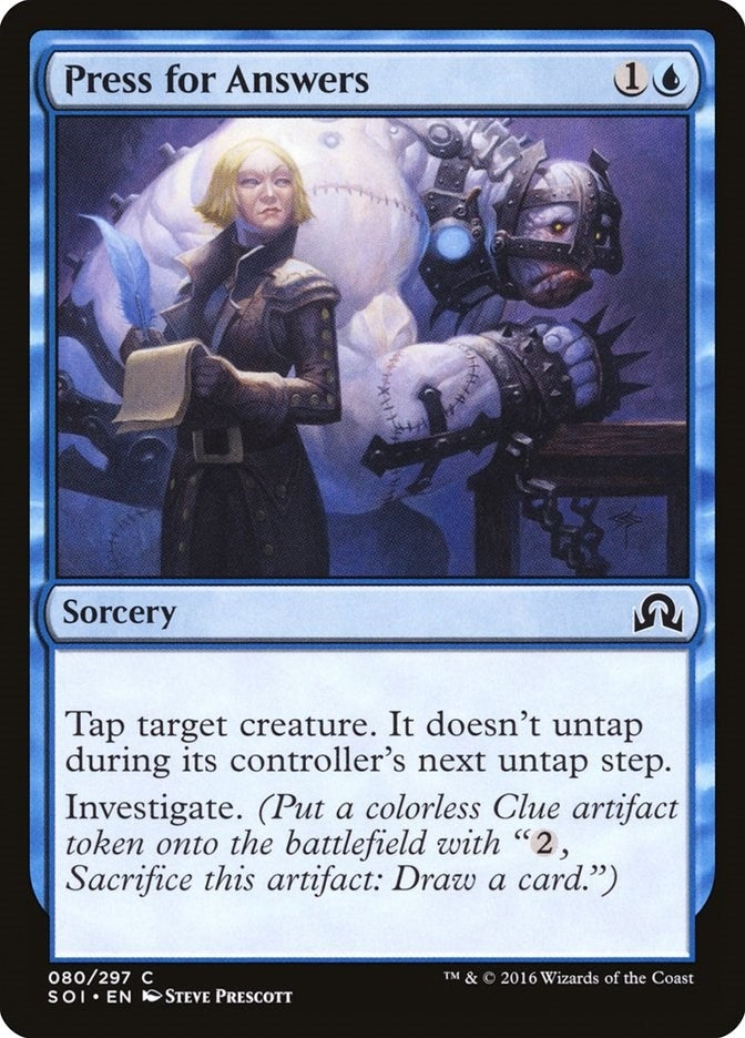 Press for Answers (80) (Shadows over Innistrad)