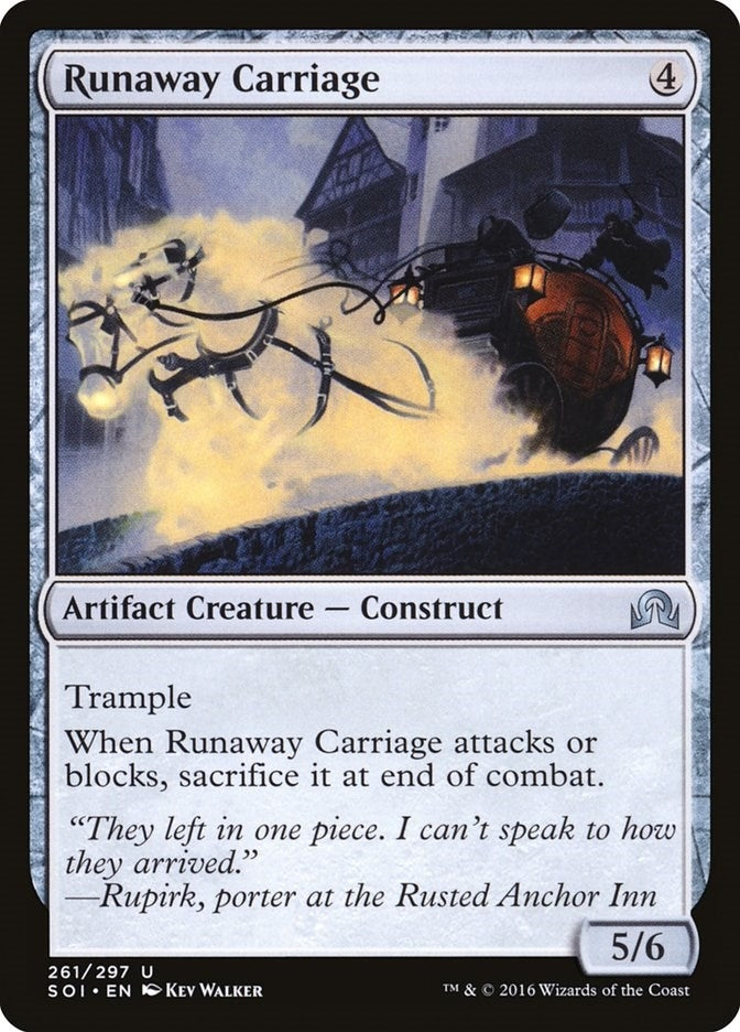 Runaway Carriage (261) (Shadows over Innistrad)
