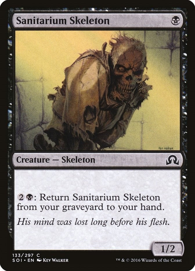 Sanitarium Skeleton (133) (Shadows over Innistrad)