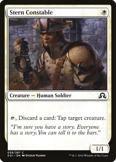Stern Constable (39) (Shadows over Innistrad)