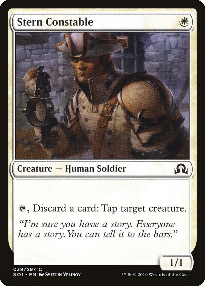 Stern Constable (39) (Shadows over Innistrad)