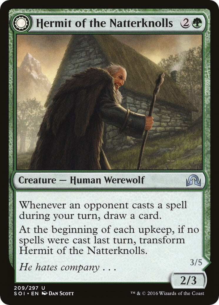 Hermit of the Natterknolls (209) (Shadows over Innistrad)