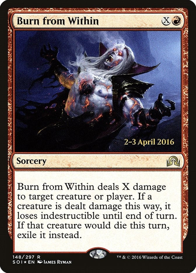 Burn from Within (148) (Prerelease Cards)