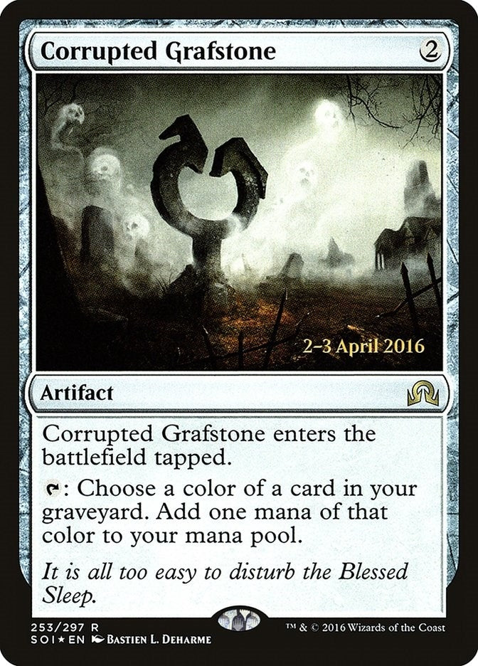 Corrupted Grafstone (253) (Prerelease Cards)