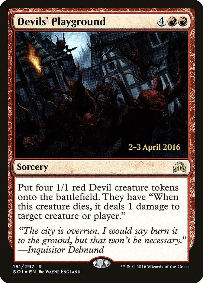 Devils' Playground (151) (Prerelease Cards)