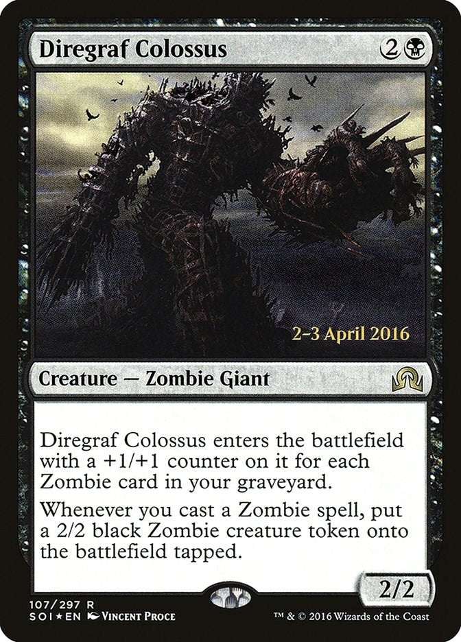 Diregraf Colossus (107) (Prerelease Cards)