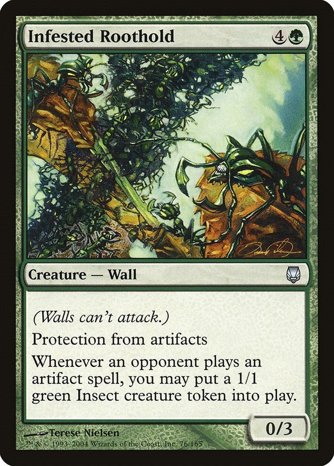 Infested Roothold (76) (Darksteel)