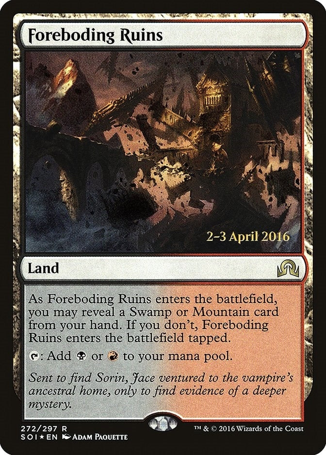 Foreboding Ruins (272) (Prerelease Cards)