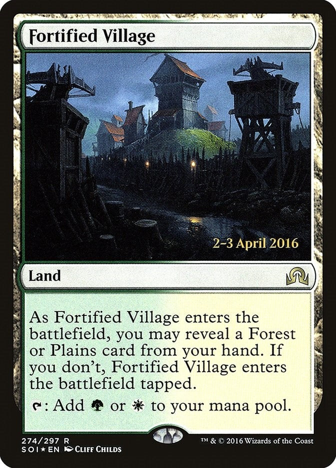 Fortified Village (274) (Prerelease Cards)