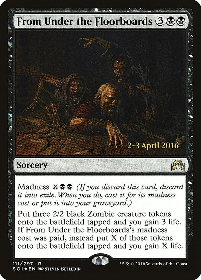 From Under the Floorboards (111) (Prerelease Cards)