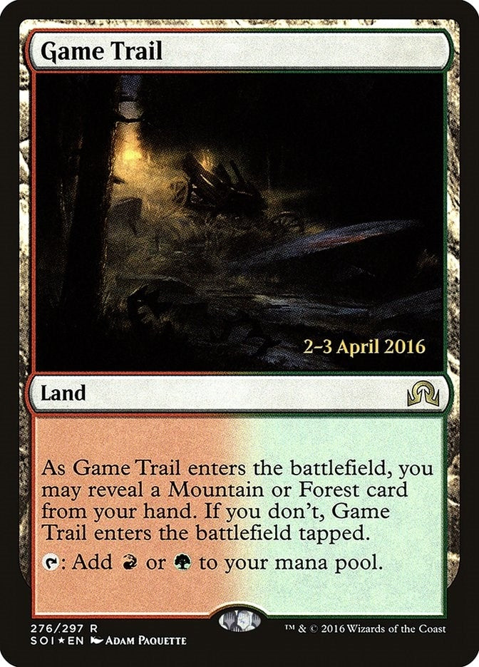 Game Trail (276) (Prerelease Cards)