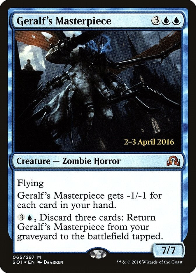 Geralf's Masterpiece (65) (Prerelease Cards)