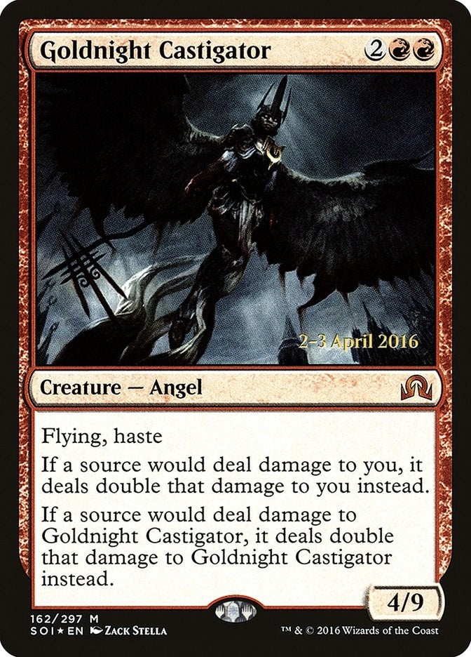 Goldnight Castigator (162) (Prerelease Cards)