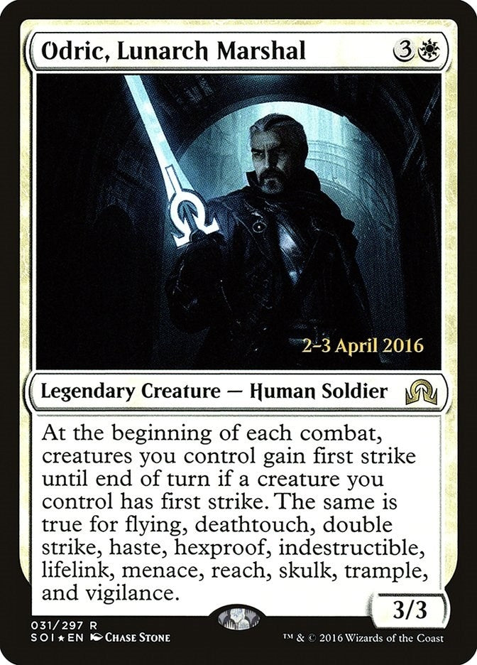 Odric, Lunarch Marshal (31) (Prerelease Cards)