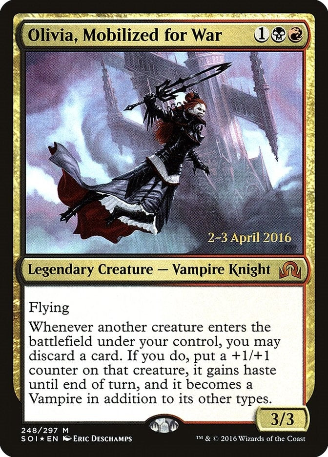 Olivia, Mobilized for War (248) (Prerelease Cards)