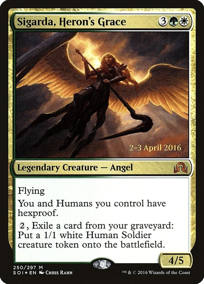 Sigarda, Heron's Grace (250) (Prerelease Cards)