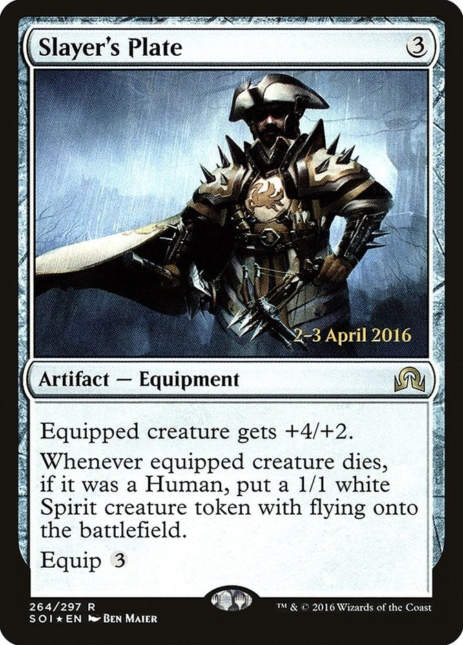 Slayer's Plate (264) (Prerelease Cards)