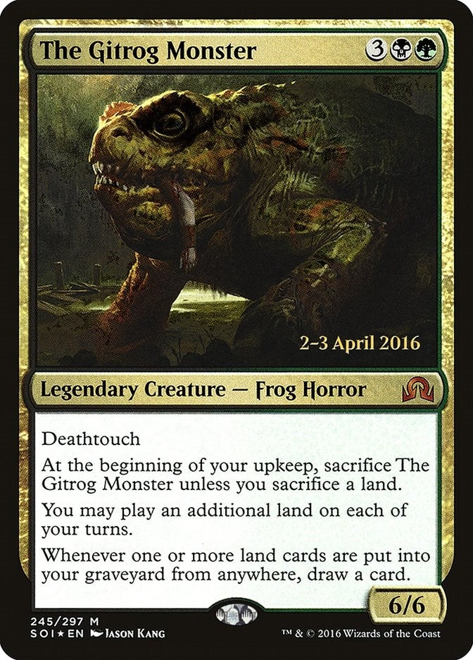 The Gitrog Monster (245) (Prerelease Cards)