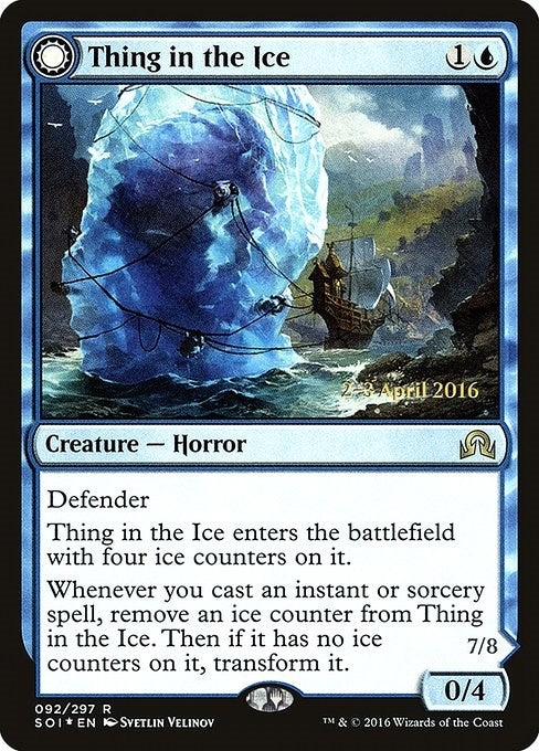 Thing in the Ice (92) (Prerelease Cards)