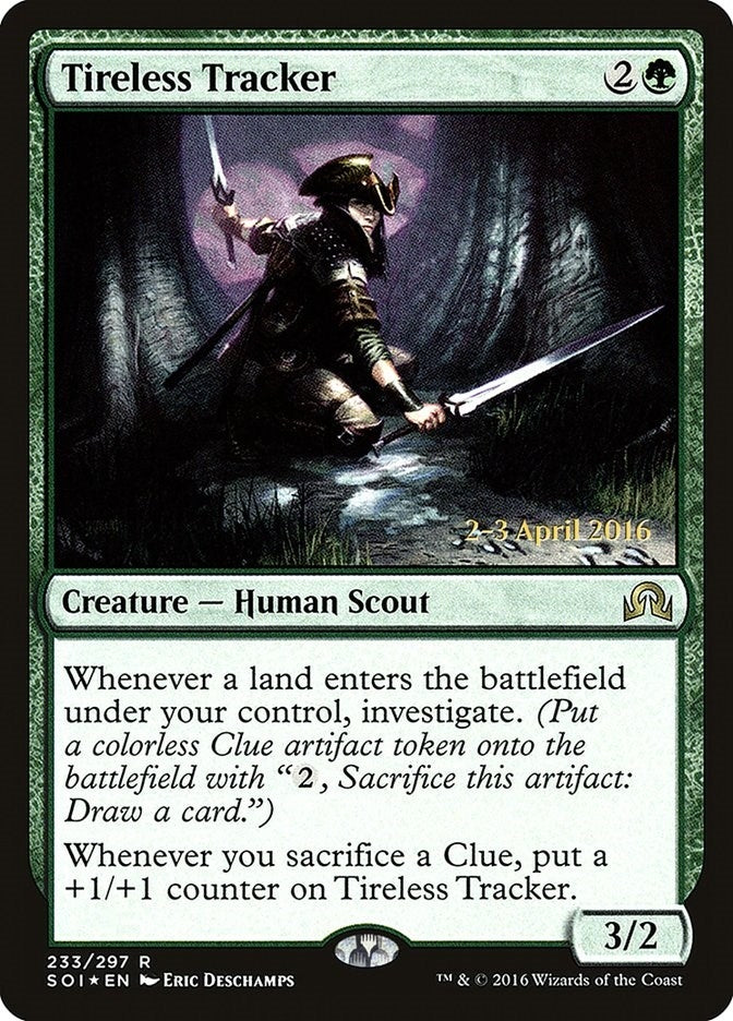 Tireless Tracker (233) (Prerelease Cards)