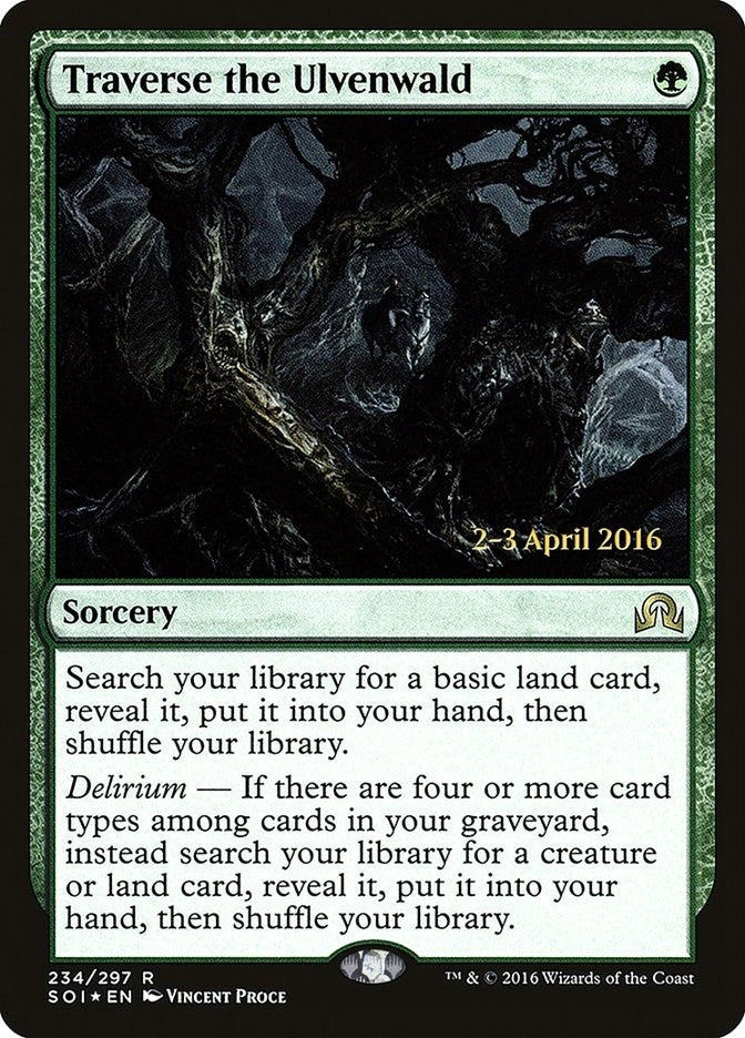 Traverse the Ulvenwald (234) (Prerelease Cards)