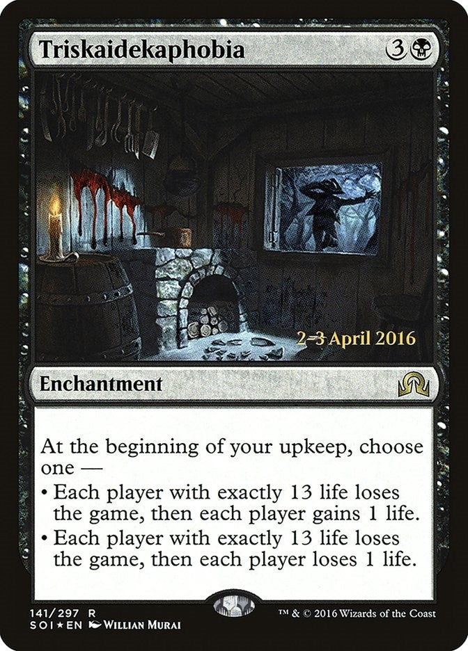Image for Triskaidekaphobia (141) - Magic: The Gathering