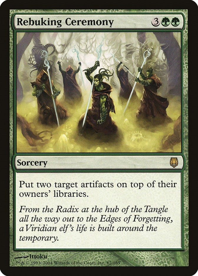 Rebuking Ceremony (82) (Darksteel)