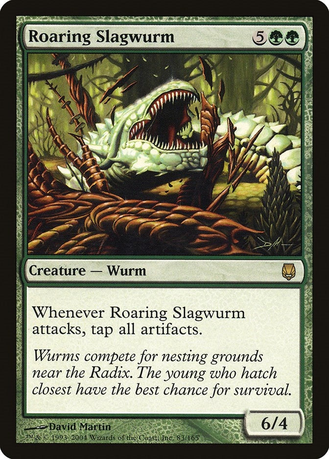 Roaring Slagwurm (83) (Darksteel)
