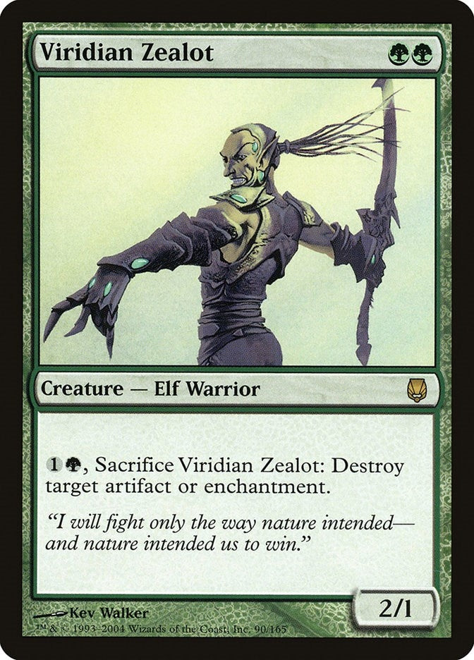 Image for Viridian Zealot (90) - Magic: The Gathering