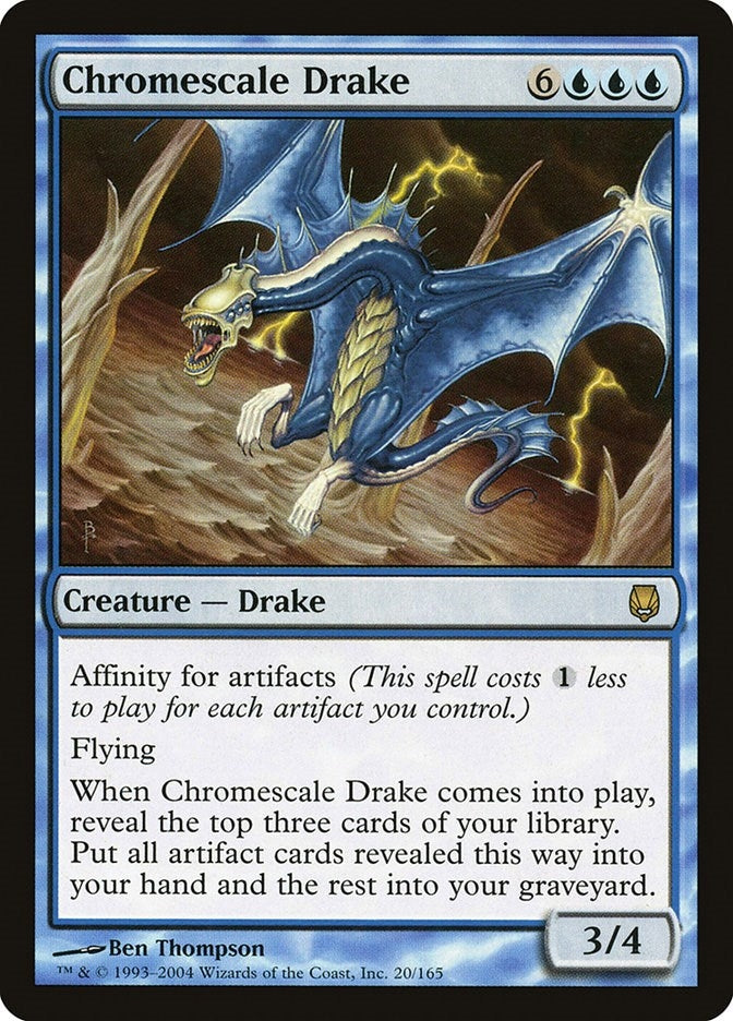 Chromescale Drake (20) (Darksteel)