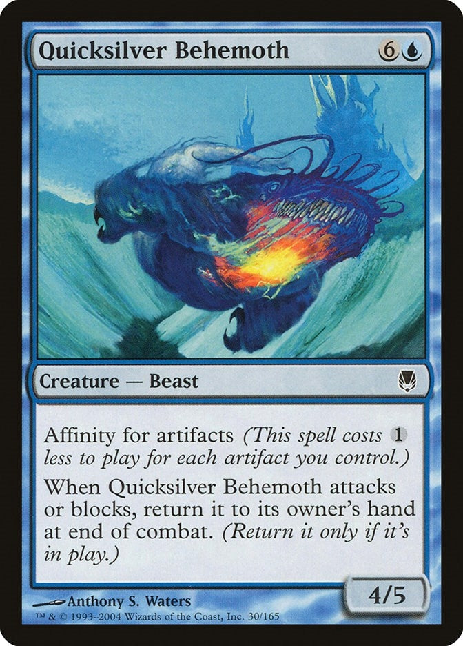 Quicksilver Behemoth (30) (Darksteel)