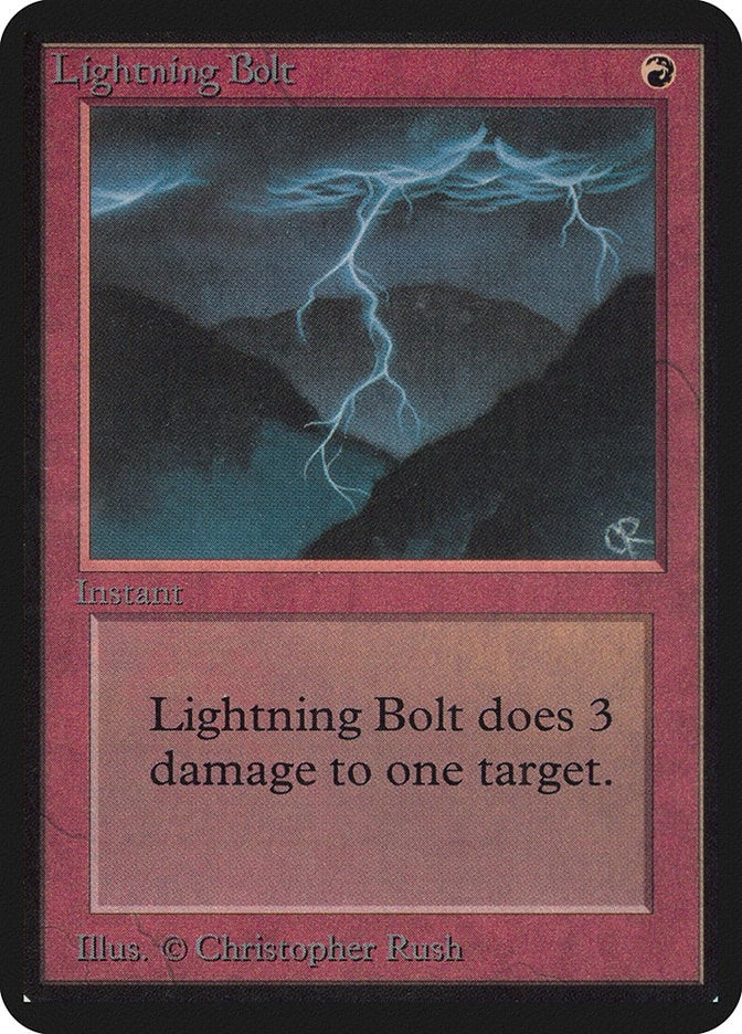 Lightning Bolt (Alpha Edition)