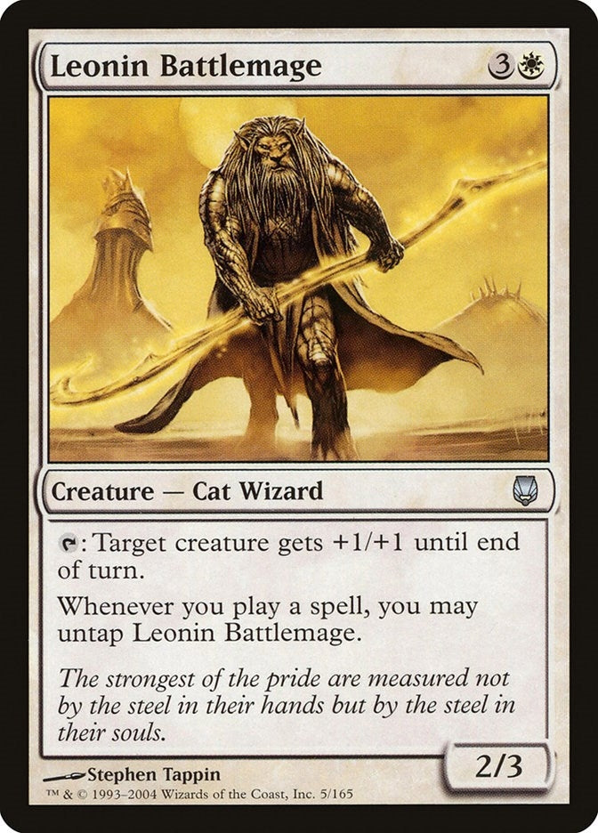 Leonin Battlemage (5) (Darksteel)