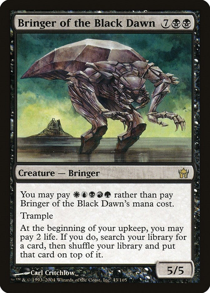 Bringer of the Black Dawn (43) (Fifth Dawn)