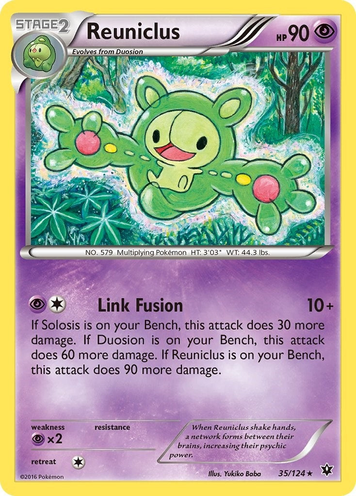 Image for Reuniclus (35/124) (XY - Fates Collide) - Pokemon