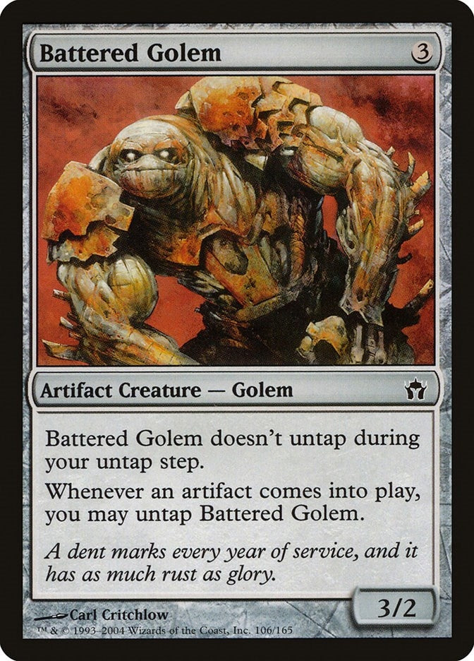 Battered Golem (106) (Fifth Dawn)