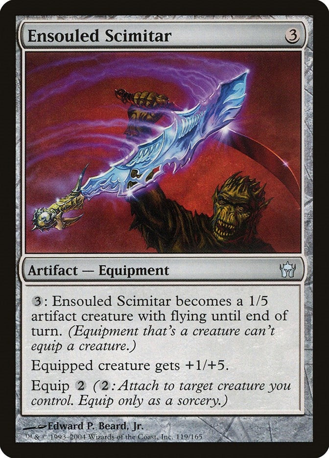 Ensouled Scimitar (119) (Fifth Dawn)