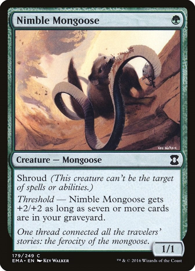 Nimble Mongoose (179) (Eternal Masters)