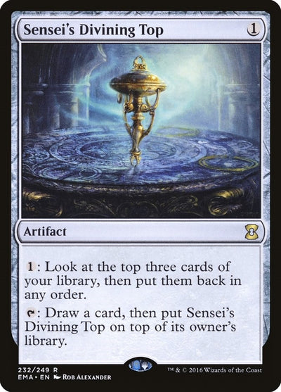 Sensei's Divining Top (232) (Eternal Masters)