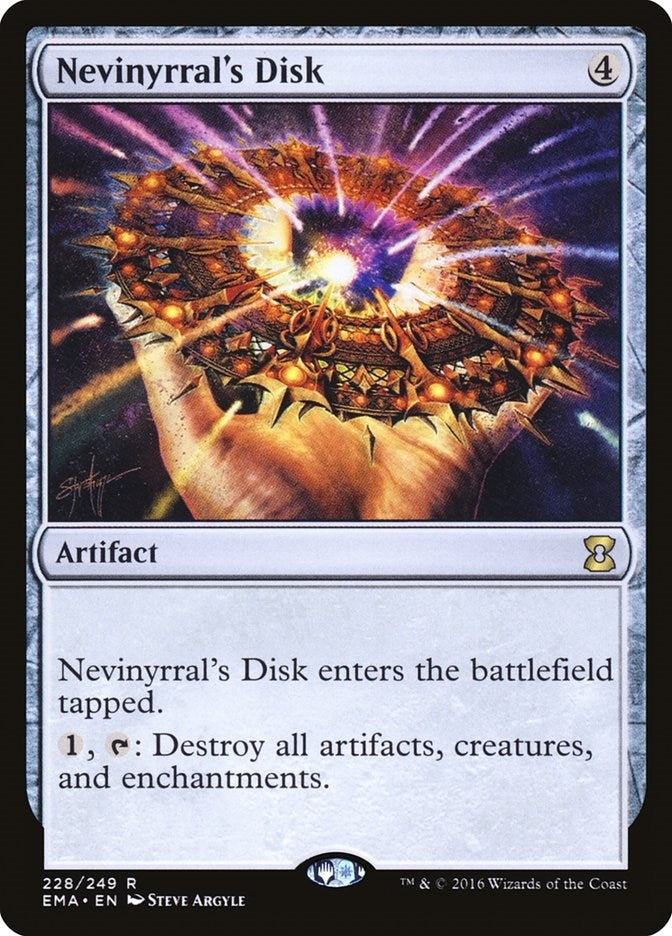 Nevinyrral's Disk (228) (Eternal Masters)