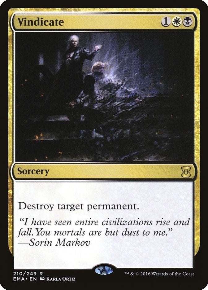 Vindicate (210) (Eternal Masters)